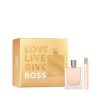 Bộ Qùa Tặng Nước Hoa Nữ Hugo Boss Alive EDP 10ml-80ml