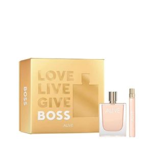 Bộ Qùa Tặng Nước Hoa Nữ Hugo Boss Alive EDP 10ml-80ml